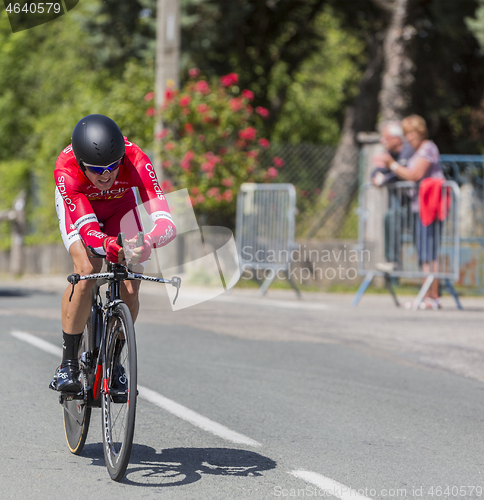 Image of The Cyclist Julien Simon - Criterium du Dauphine 2017