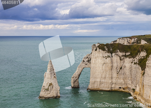 Image of Cliffs of Etretat, Normandy,France