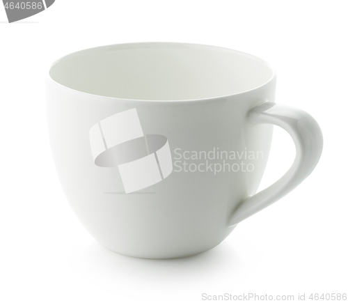 Image of new white coffee cup