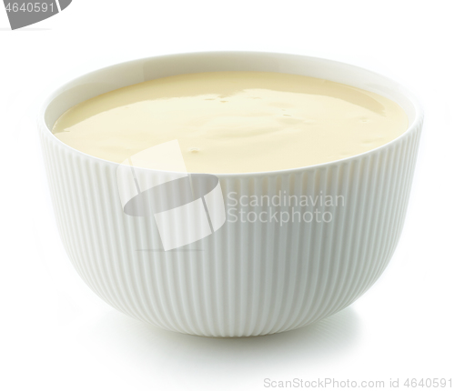 Image of bowl of fruit yogurt