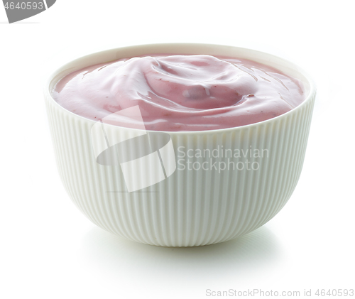 Image of bowl of yogurt