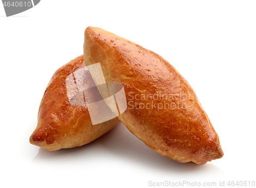 Image of home baked meat buns 