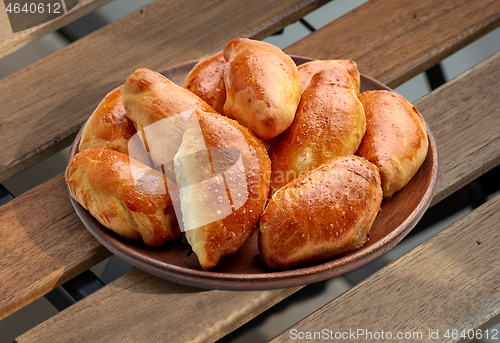 Image of home baked meat buns 