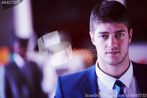 Image of business man at the office