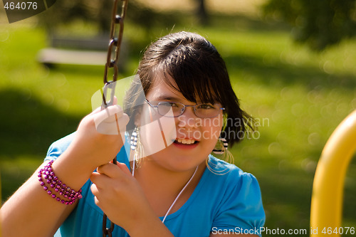Image of Swining Girl