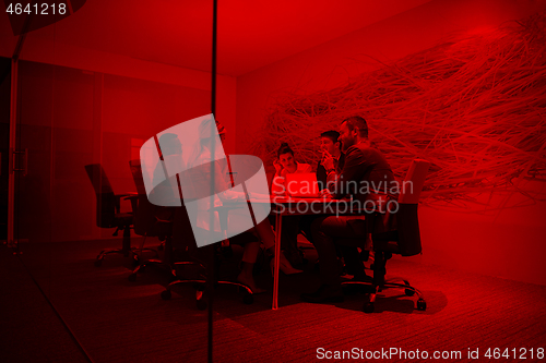 Image of business people group at office