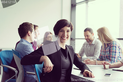 Image of Portrait of successful Businesswoman