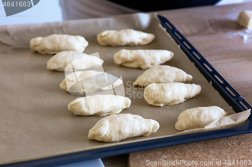 Image of raw meat buns