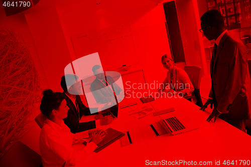 Image of business people group at office