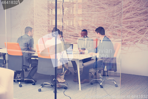 Image of business people group at office