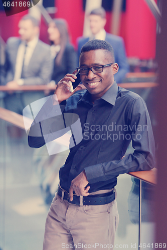 Image of African American businessman