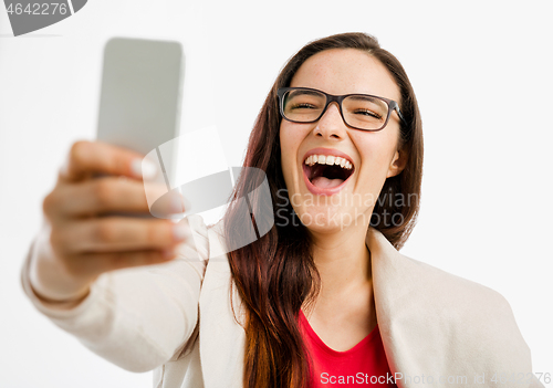 Image of Happy selfie