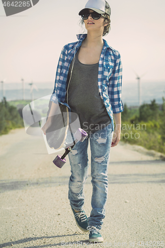 Image of Skater Girl