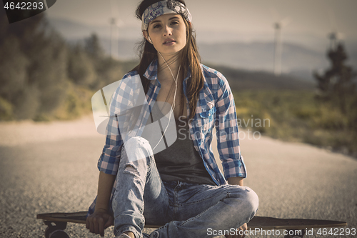 Image of Skater Girl