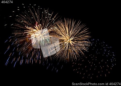 Image of Sparkling fireworks