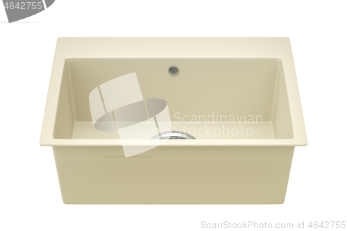 Image of Beige composite sink