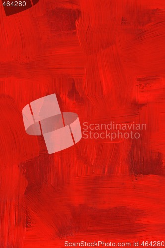 Image of Abstract crimson oil painting