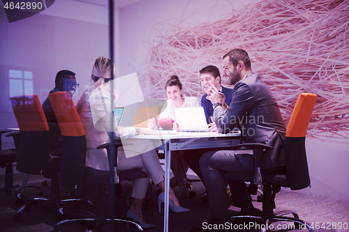 Image of business people group at office