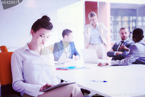 Image of business people group at office
