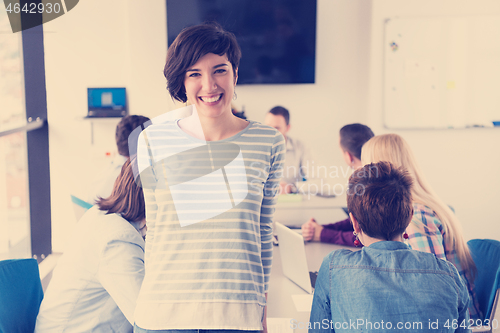 Image of Portrait of successful Businesswoman