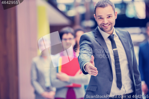 Image of business poeple group