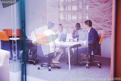 Image of business people group at office