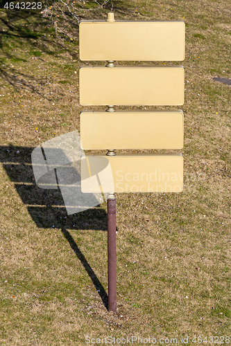 Image of Information Pole