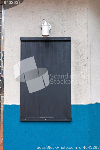 Image of Black Board Wall