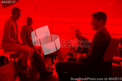 Image of business people group at office