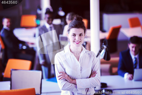 Image of business woman at office