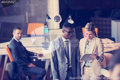 Image of business people group at office