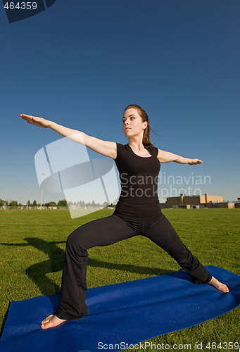 Image of Yoga exercise