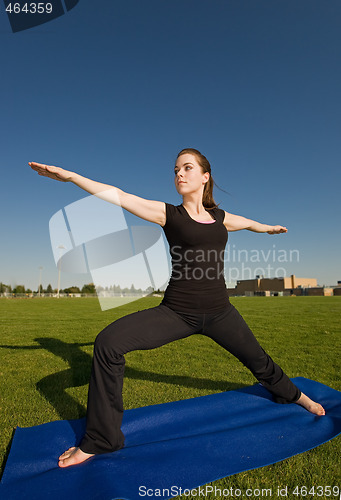 Image of Yoga exercise