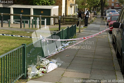 Image of Memorial of a Crime Scene