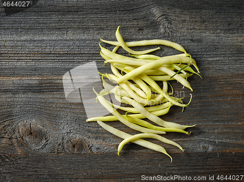 Image of fresh raw yellow bean