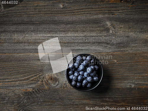 Image of fresh raw blueberries