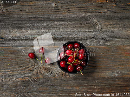 Image of fresh raw cherries