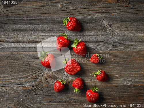 Image of fresh raw strawberries