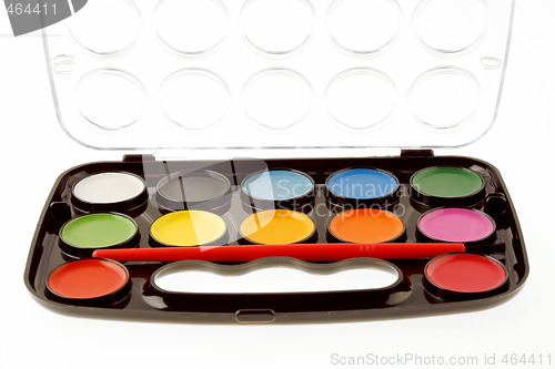 Image of Watercolor palette set