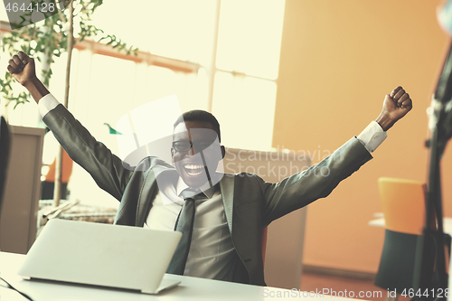 Image of African American businessman