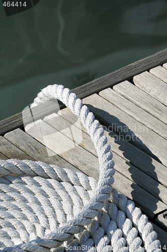 Image of Rope on a jetty