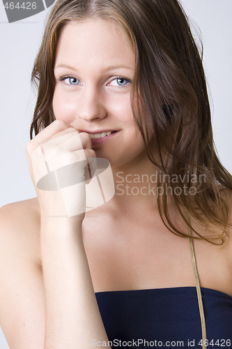 Image of young beautiful woman