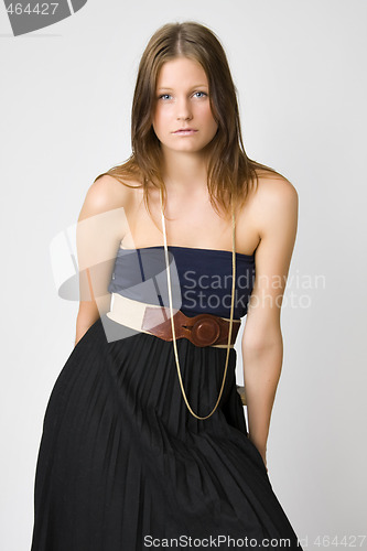 Image of young beautiful woman