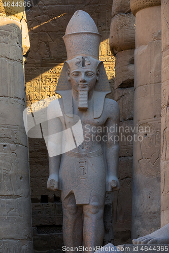 Image of Statue of Pharaoh in Luxor temple