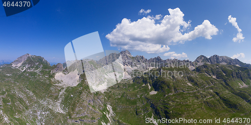 Image of Bobotov Kuk and mountains in Durmitor