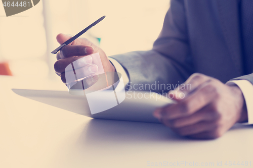 Image of African American businessman