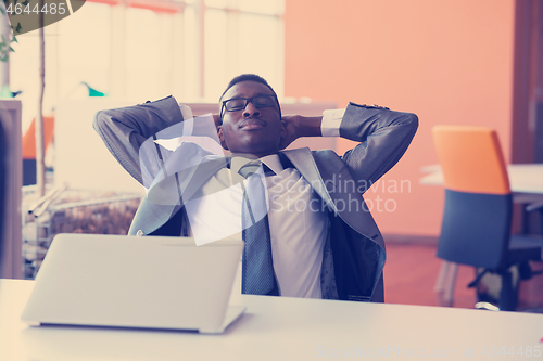 Image of African American businessman