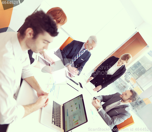 Image of business people group on meeting