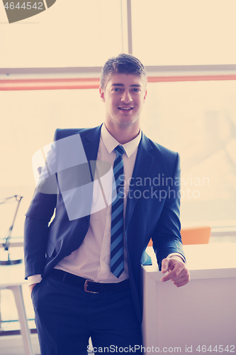 Image of business man at the office