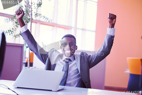 Image of African American businessman